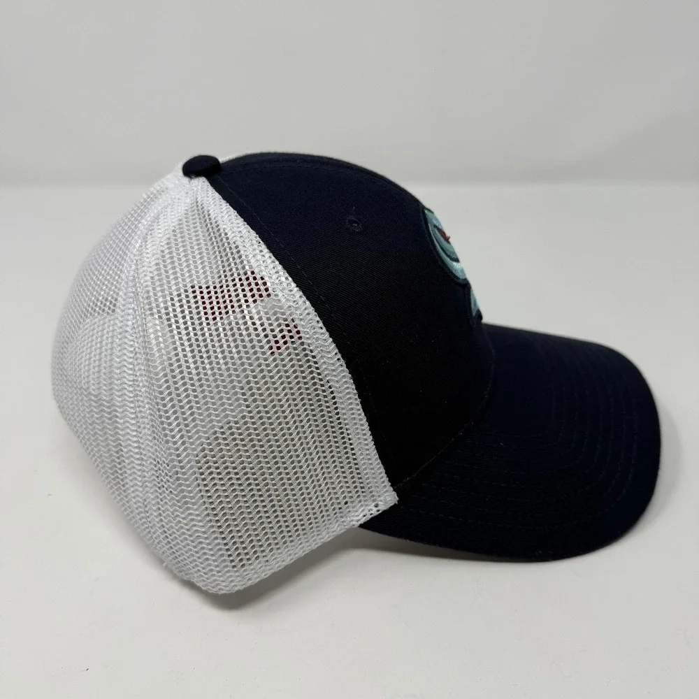 Seattle Kraken Hat Cap Snap Back Mens One Size Blue NHL Hockey American Needle